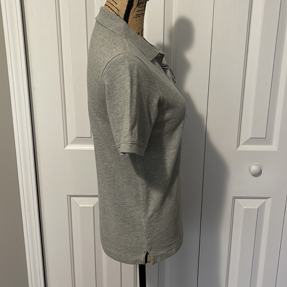 BNWT Vineyard Vines Gray Classic Pique Polo - Picture 2 of 5